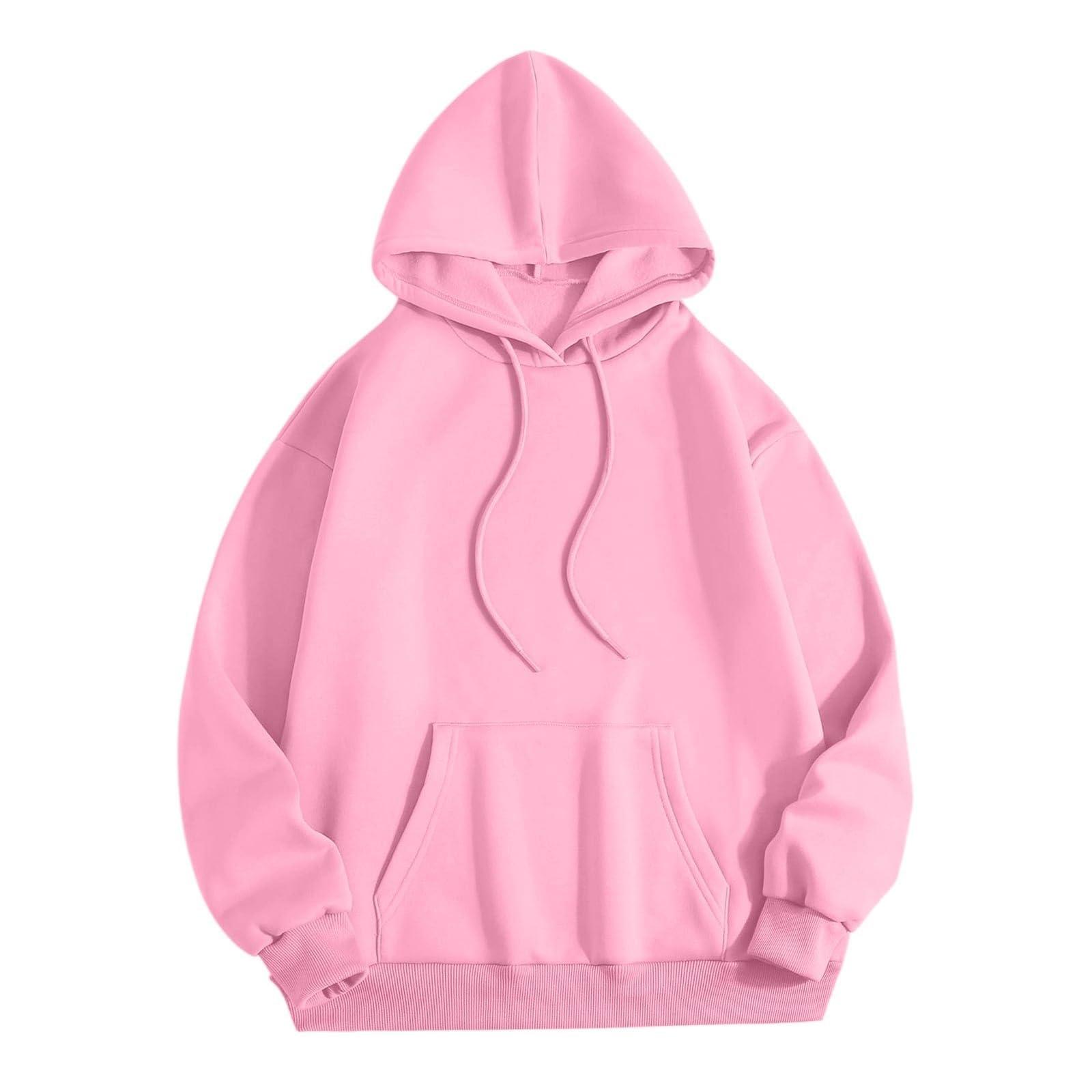 Generic Generic Pink Palm Puff Hoodie Hoodies For Teen Girls Pink Palm Puff Sweatshirts For Teen Girls My Recent Orders, Small