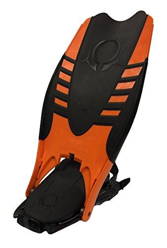 Omega Flip Fin Flip Fin Amphibian Scuba Diving Fin, Orange, Large