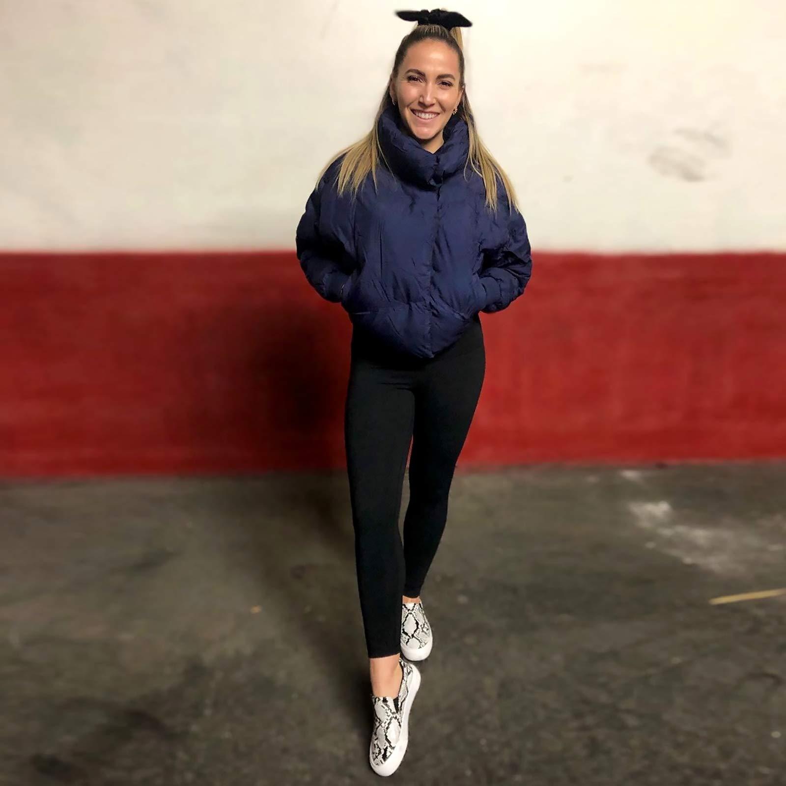 JENN ARDOR JENN ARDOR Women's Comfortable Walking Slip On Sneakers, Memory Foam Womens Fashion Loafers, Black, Size 6.5