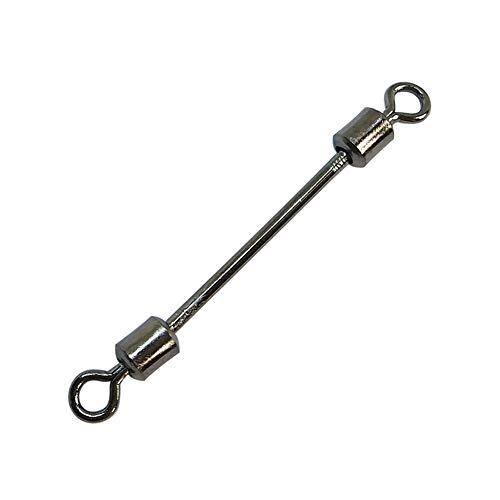 unclesportinfof unclesportinfof Fishing Sinker Connector Lead Pieces Seat for Crappie Bass Carp Fishing (L-100 Pieces)