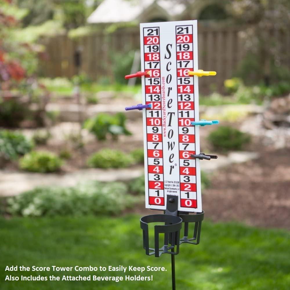 Skip's Garage Skip's Garage Poker Cornhole Set - 2x3 Boards (All Weather Bags) - Include Board Hole Lights