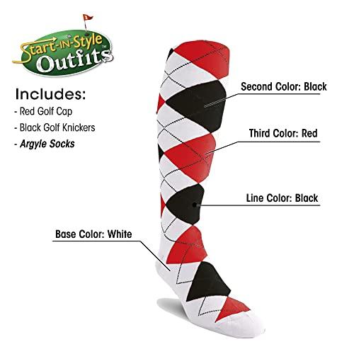 Golf Knickers Golf Knickers Start-In-Style Traditional (Plus Fours) Outfit for Ladies - Black - Size 8