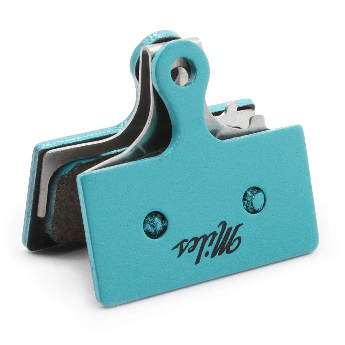 Miles Racing Miles Racing - Disc Brake Pads - Semi Metallic - SHIMANO Deore BR-M615, Deore BR-M6000, Deore BR-M6100, SLX BR-M785 (model series from 2012), SLX BR-M8000, SLX BR-M8100 (MI-MET-26)