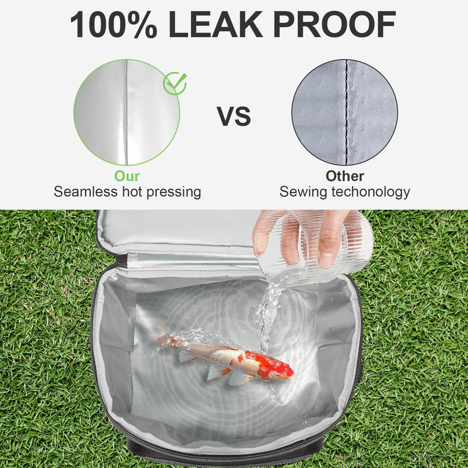BAVGRED BAVGRED Cooler Backpack Insulated Leak Proof, 30 Cans Backpack with Cooler Compartment for Men and Women, Soft Sided Cooler Bag, Lightweight Ice Chest Lunch Backpack for Beach Camping Picnic Hiking