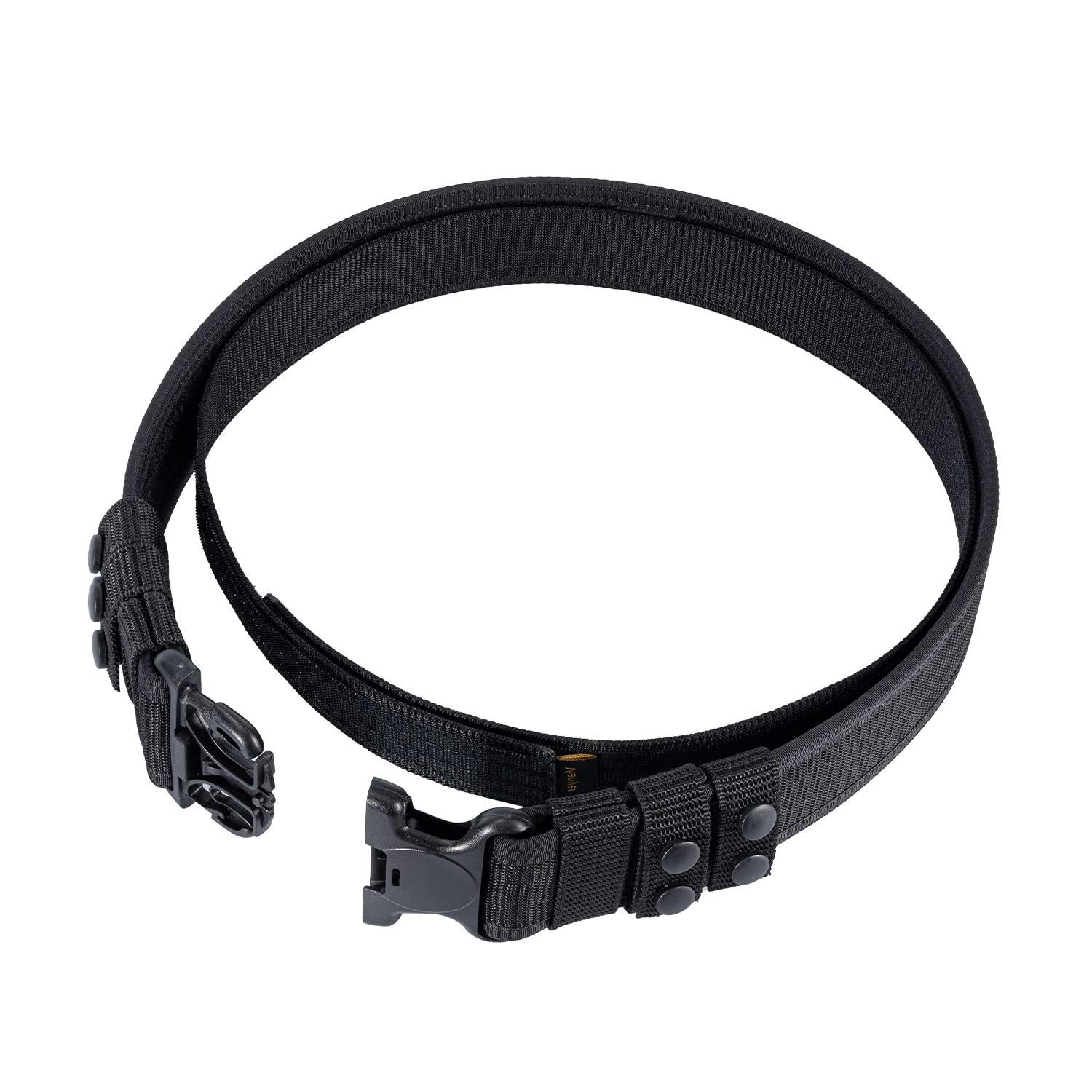 Vianyer Vianyer Duty Belt for Law Enforcement Police Security 2.25" Tactical Patrol Belt XXXL