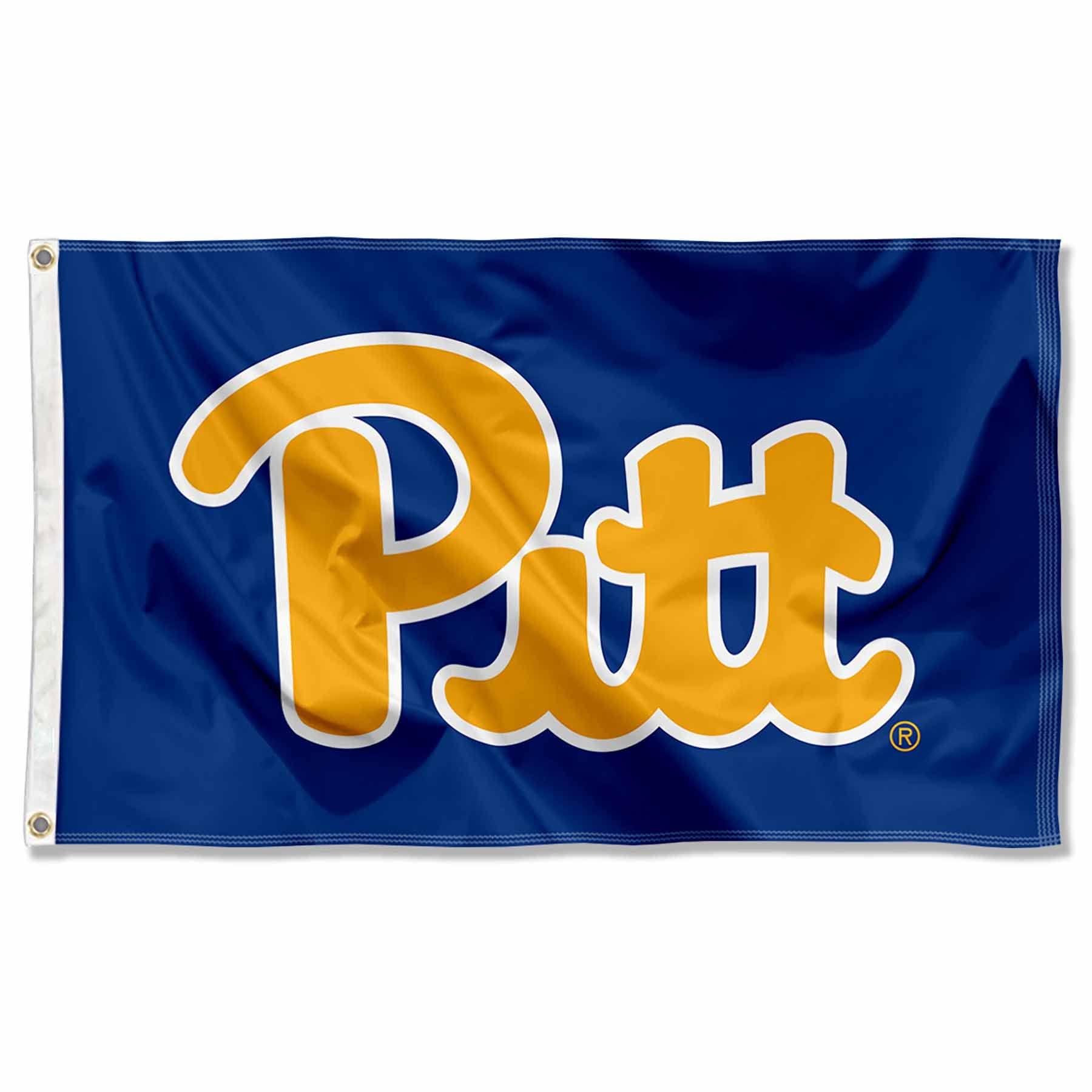College Flags & Banners Co. College Flags & Banners Co. Pittsburgh Panthers Throwback Royal Blue Flag