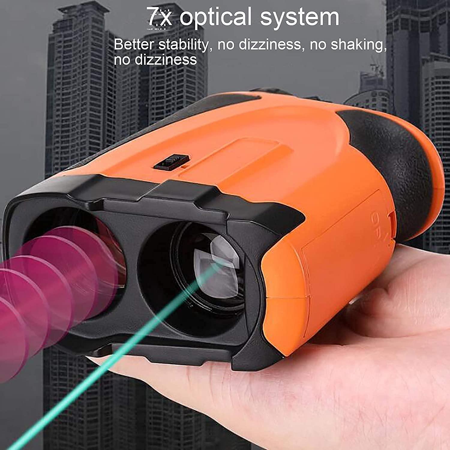 FEABCR FEABCR Laser Rangefinder, Multifunctional Rangefinder,1000m Laser Range Finder,7X Magnification,Hand-held high-Magnification high-Definition Golf 1000 Meter Measuring Instrument for Golfing, Hunting,