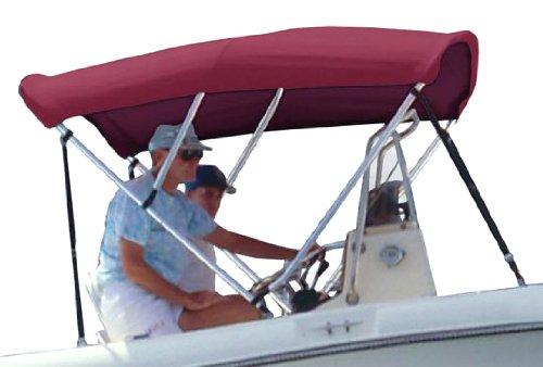 Survivor Marine Products Survivor Marine Products Bimini Top (Fabric Only), Cranberry, 8-Feet Length x 42-Inch Height x 60-66-Inch Width