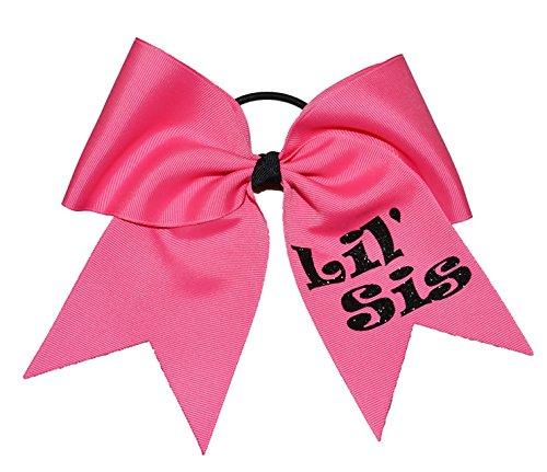The Ultimate Bow Sisters Cheer Hair Bow Set Big Sister Lil' Sister