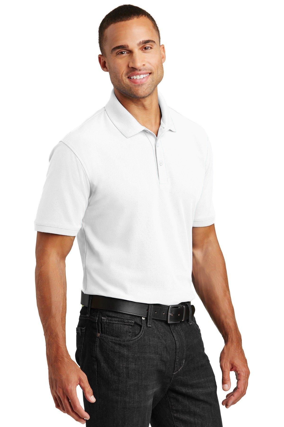 Port Authority Port Authority Core Classic Pique Polo White