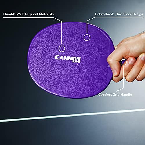 Cannon Sports Cannon Sports Table Tennis Paddle - Unbreakable and Weather Resistant for Indoor/Outdoor (Purple)