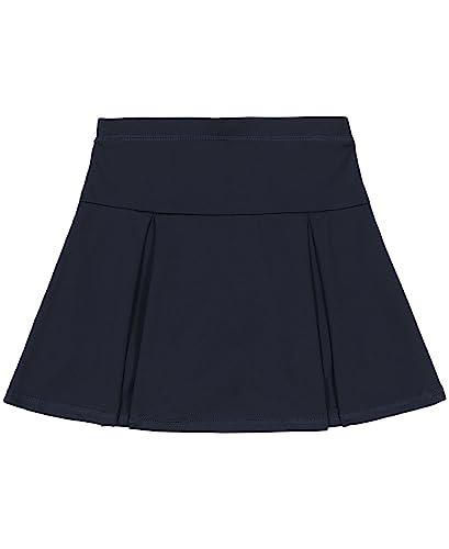 Nautica Nautica Girls' Little School Uniform Sensory-Friendly Performance Pleated Scooter, Navy, 4