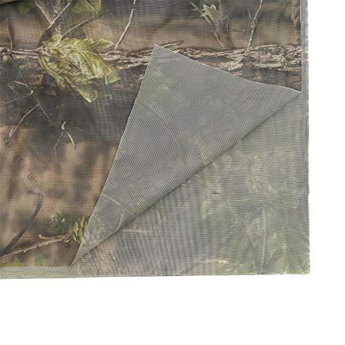 AUSCAMOTEK AUSCAMOTEK Woodland Camo Mesh Netting Camouflage Netting for Hunting Blinds Window Camping Clear View Camo Hunting Hide Net, Green 5 ft x 12 ft (appro)