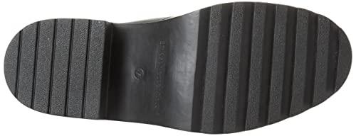 Amazon Essentials Amazon Essentials Women's Moc Toe Boot, Black, 6.5