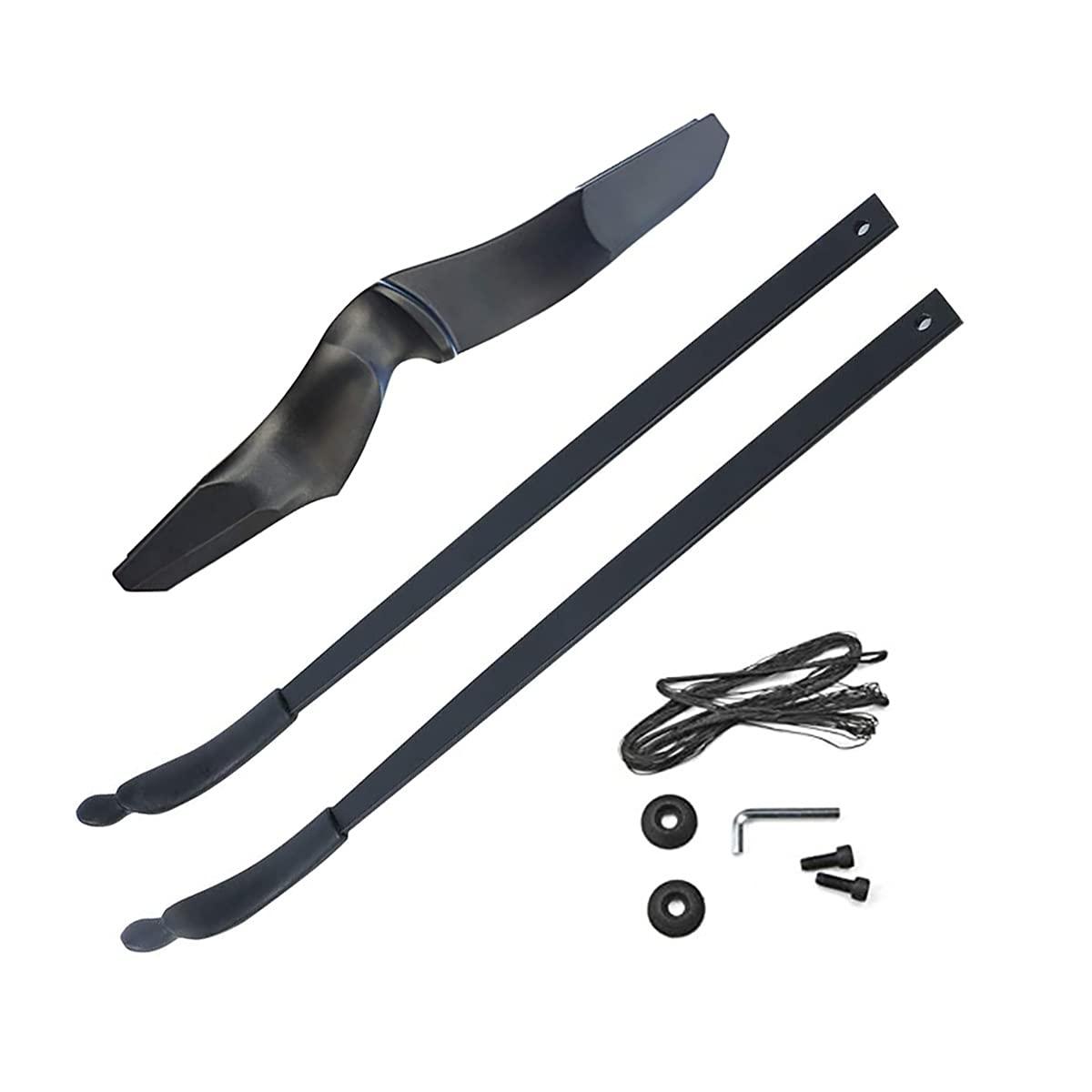 Monleap Monleap Archery Takedown Recurve Bow and Arrows Set for Adults 53" Right Hand Long Bow Kit for Beginner Hunting Shooting Practice 30-40lb (30 Pounds)