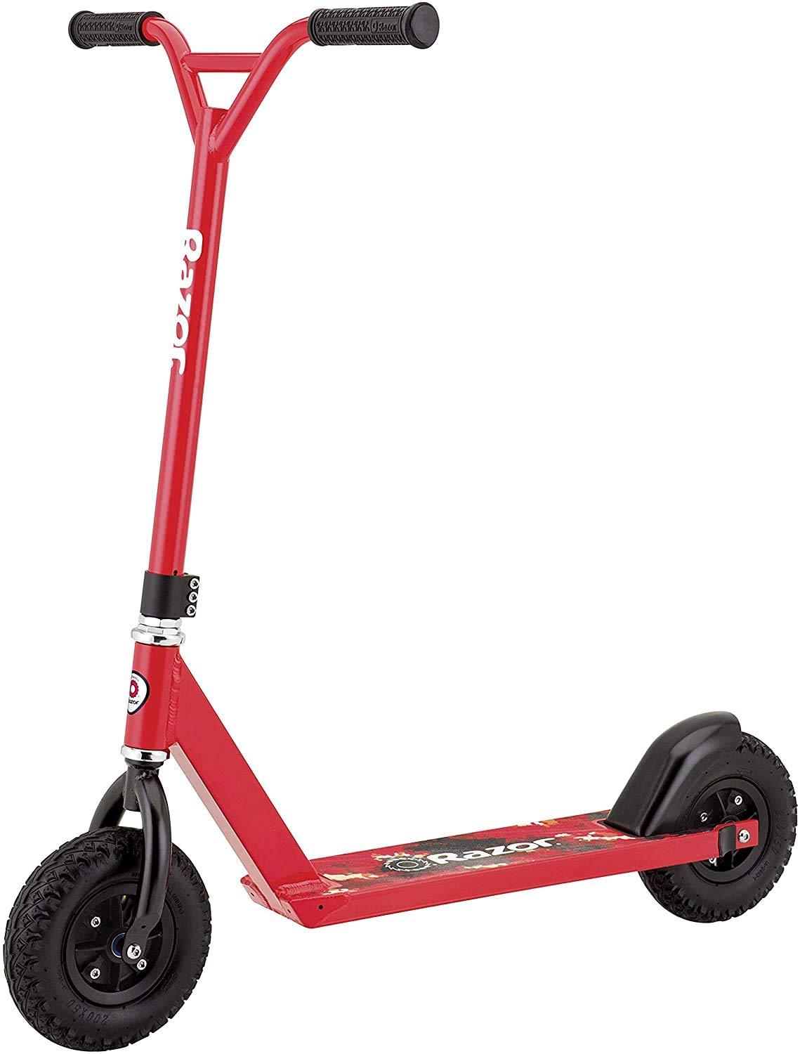 Razor Razor Pro RDS Dirt Scooter for Kids Ages 10+ Pneumatic Tires, Aircraft-grade Aluminum Frame, Off-Road Scooter for Riders Up to 220 lbs