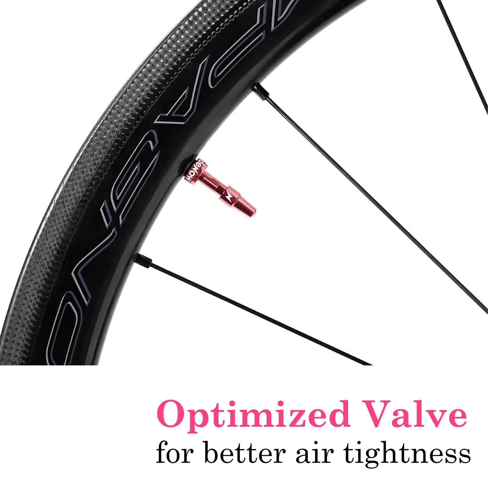 CooMeng 4 Pack RideNow TPU Inner Tubes 700C x 18-32C / 32-47C with 45mm/65mm/85mm Metal Presta Valve, Removable Valve Cores for All Road or Gravel Bike (Include Bike Tube Patch Repair Kit)