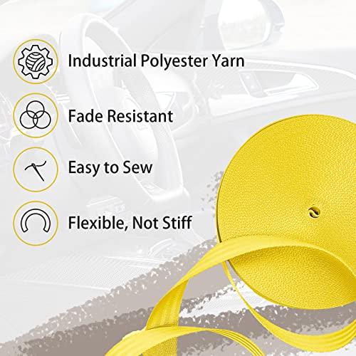 WEBSUKA WEBSUKA Polyester Webbing Strap 16+Colors 1\"&1.5\"&1.9\" 16.5 25 33 55 Yards Heavy Duty Webbing Roll, Flat Webbing Strap for Indoor&Outdoor Gear, Climbing, DIY Crafting, Repairing 1.9\" 25yards