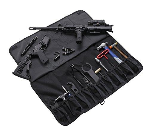 US PeaceKeeper Products US PeaceKeeper Products P21112 - Large Armorer\'s Tool Roll - Heavy-Duty Water-Resistant Fabric - Easy to Transport - Lifetime Warranty - Black