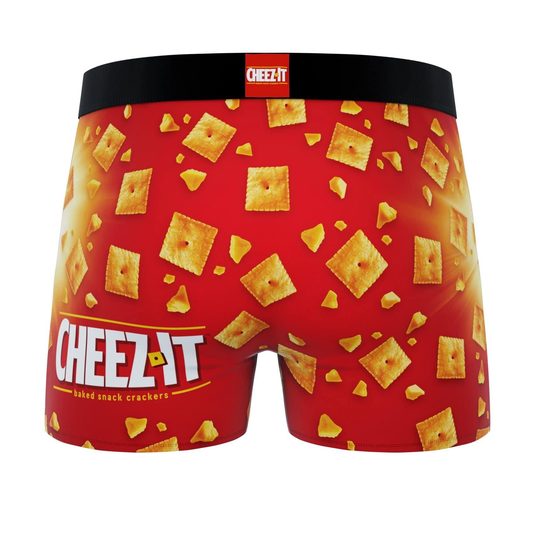 CRAZYBOXER CRAZYBOXER Men's Underwear Kellogg's Cheez-It Stretch Breathable Boxer Brief Anti-irritation