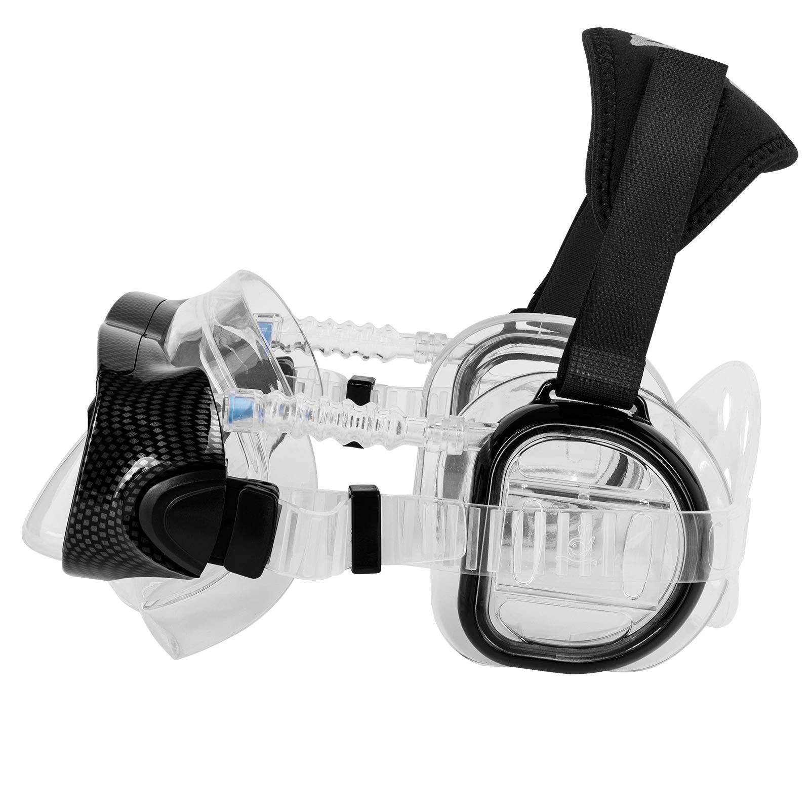IST IST ProEar Scuba Diving Mask with Watertight Ear Covers