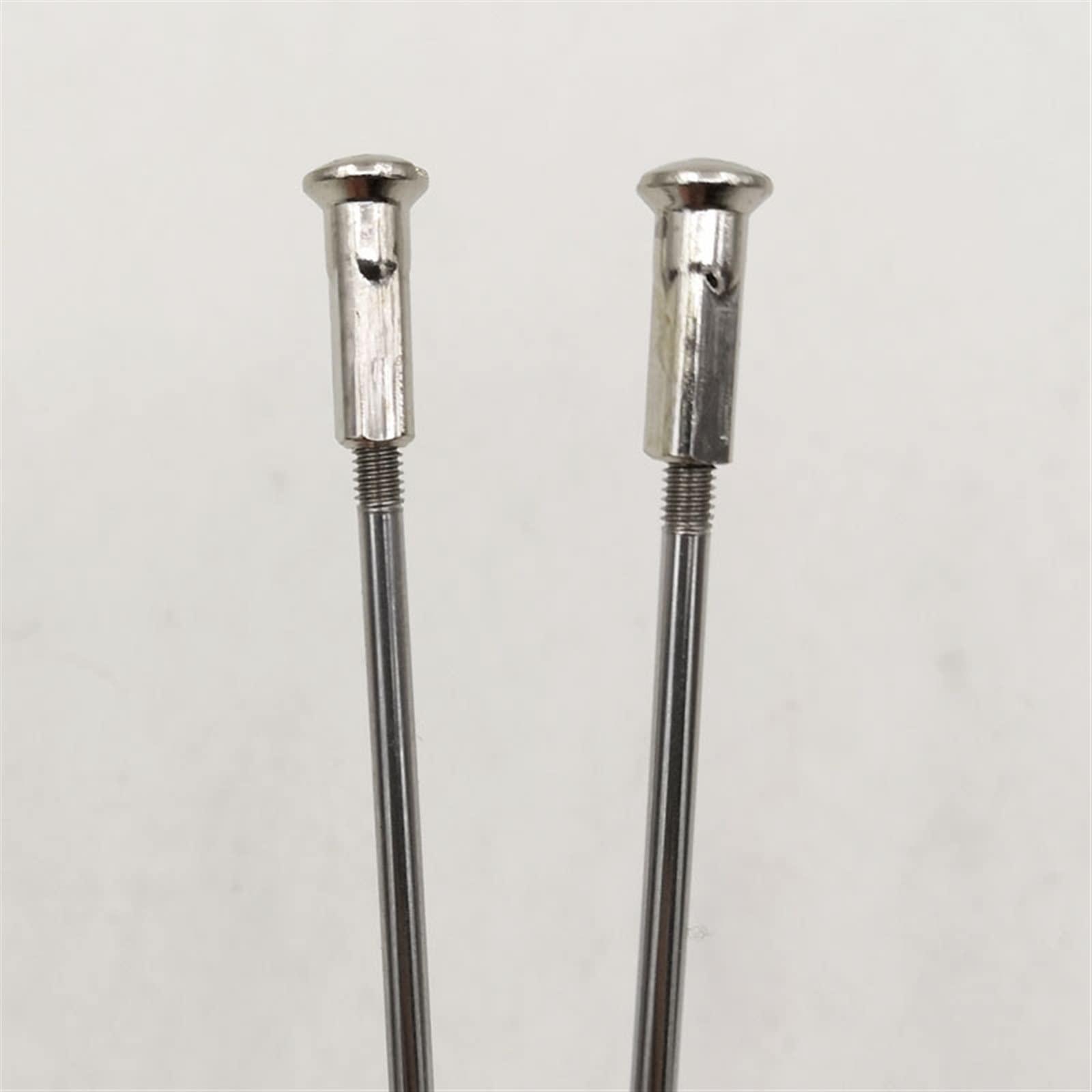 HERERO HERERO 13 Gauge Diameter 2.3 Mm Sliver Color Electric Bike Spokes Material 304 Stainless Steel J-Bend Round Body Electric Bicycle Spoke (Color : Length 129mm)