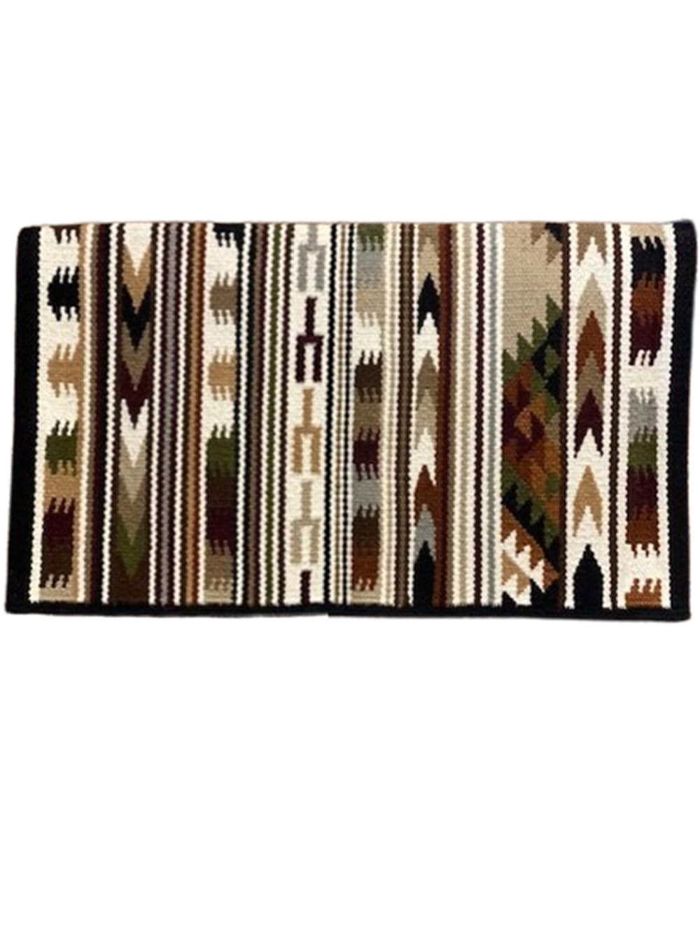 EQUIEMPRESS EQUIEMPRESS Western Show Saddle pad/New Zealand Wool Horse Western Saddle Blanket Top Wool Pad Sensor Flex (Customization Available) A1135 (34" x 32")