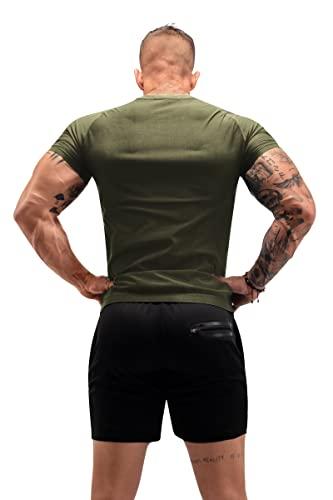 FUXERT FUXERT Sauna Shirt for Men Sweat Sauna Suit for Gym Exercise Compression Shirt Workout Shapewear (GN XXL)