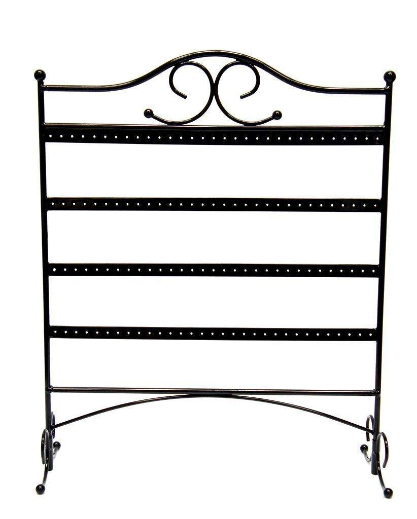 Mango Steam Mango Steam Jewelry Organizer for Hanging Earrings, Black