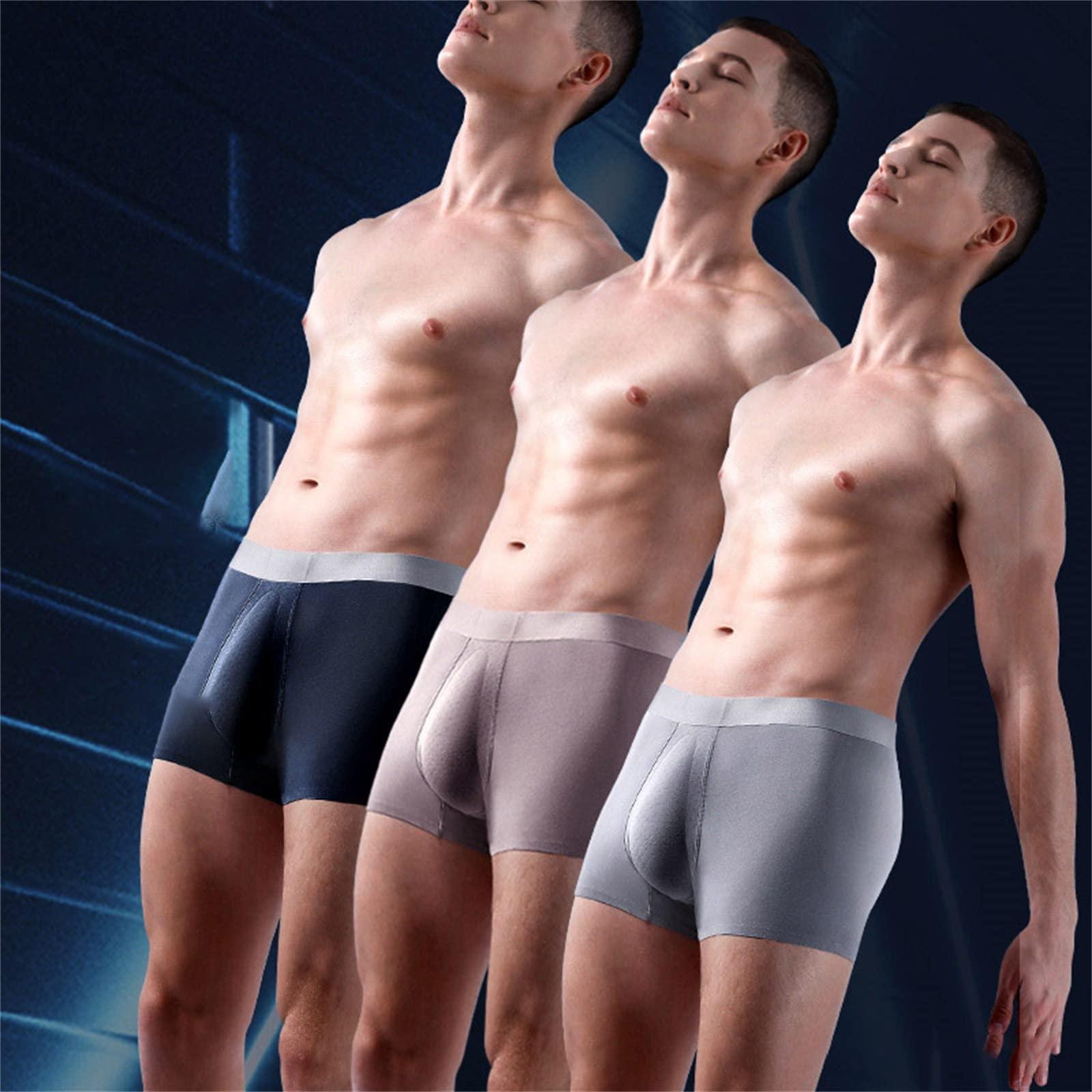 NineFit Basics Most Comfortable Boxer Briefs,Men's Stretch Fabric Soft Everyday boxers,Sweat-Wicking Chafing Casual Underwear