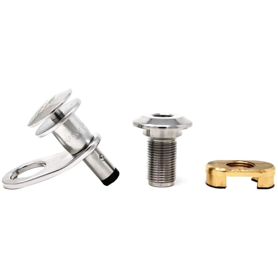 PHENDER PRO PHENDER PRO - 1/2\'\' Quick-Release Fender Set with Ergonomic Design | 316 Stainless Steel for Ultimate Corrosion Resistance (1 Receiver, 1 Pin)
