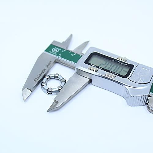 KOVNOVI KOVNOVI Caged Ball Bearings OD 20mm 8PCS Rear Bike Wheel Hub Headset Crankshaft Pivot Retainer Oversize 6 Balls Bearing 20mm Accessories