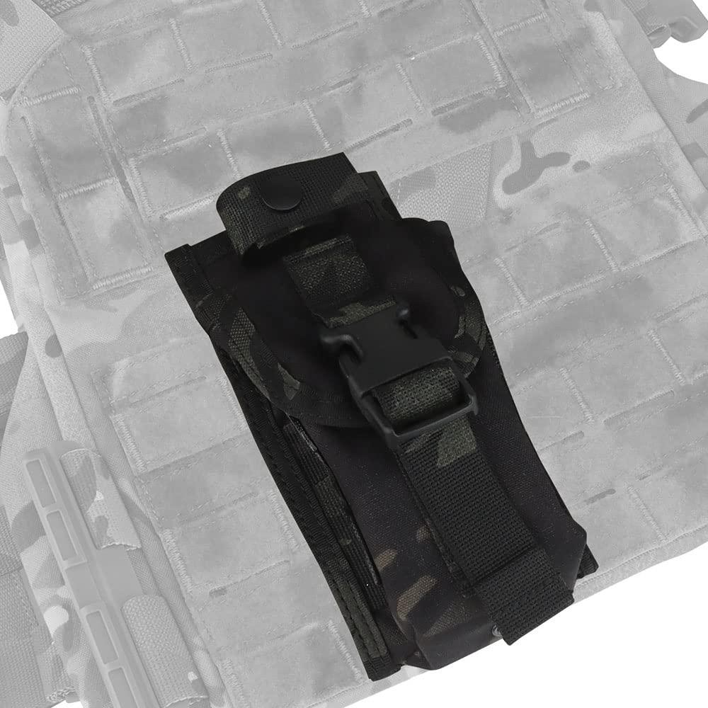 AOTUMUT MOLLE Blowout Medical Pouch,Tactical Bleeder First Aid Pouch Medical Shears Holder Empty IFAK Pouch Security Survival Gear