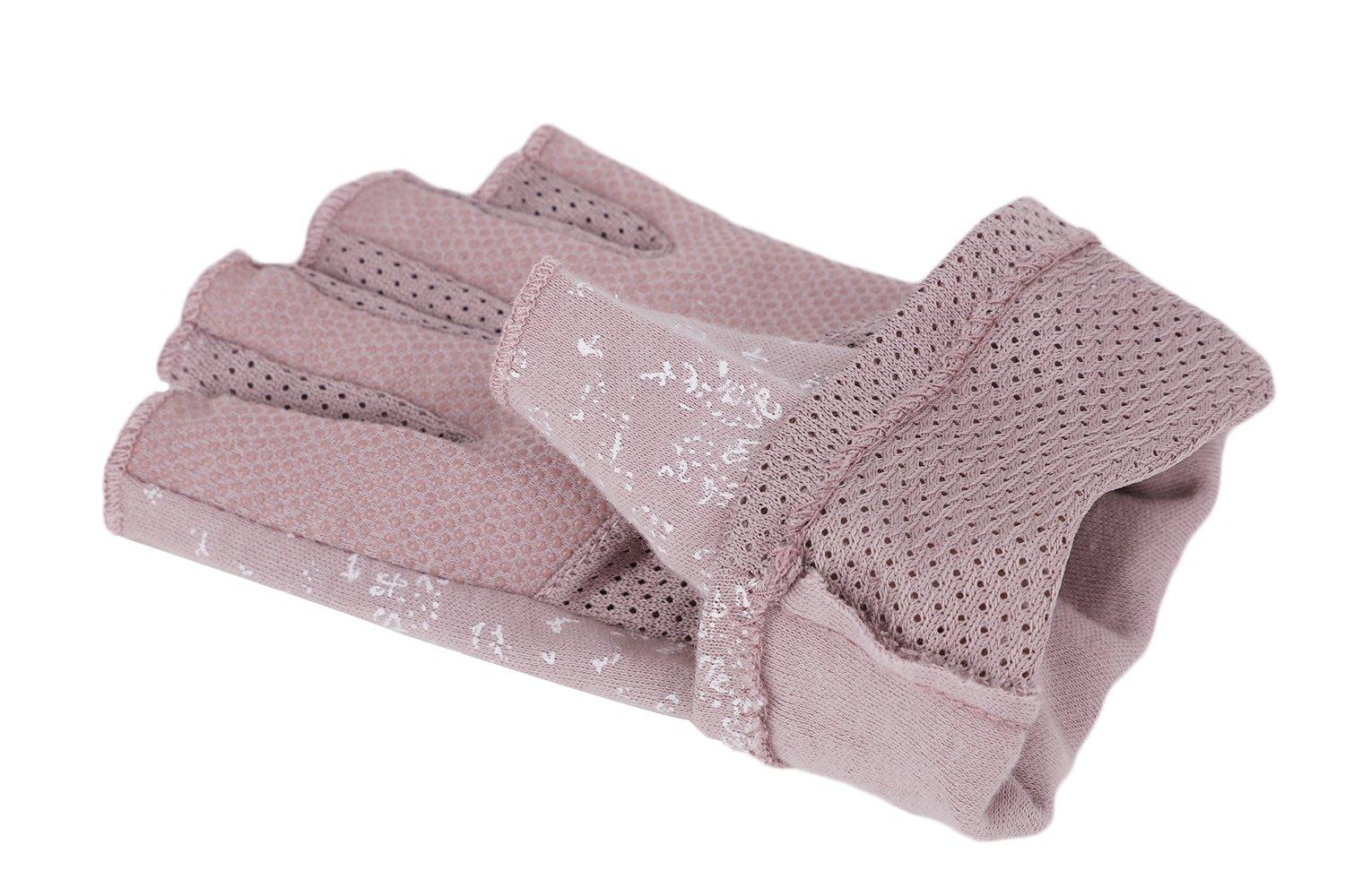 MioCloth MioCloth Women Driving Gloves Breathable Summer UV Sun Protection Fingerless Non Slip Driving Cycling Gloves Gift