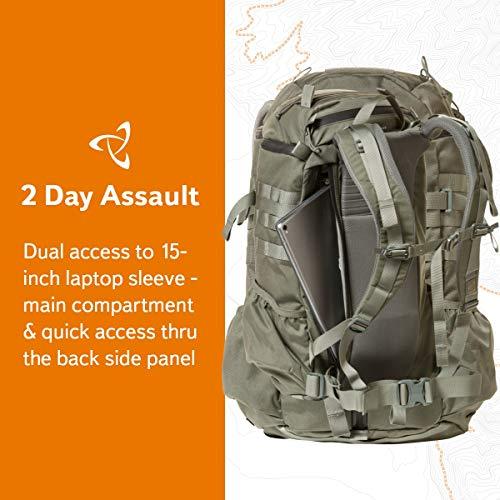 Mystery Ranch Mystery Ranch 2 Day Backpack - Tactical Daypack Molle Hiking Packs, Foliage, SM/MD