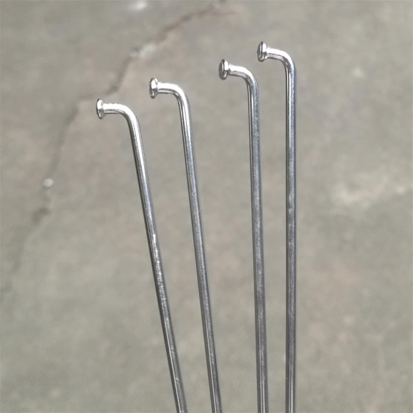 HERERO HERERO 25 Pcs A Lot 13K Diameter 2.3 mm Material 304 Stainless Steel E-Bike Spokes J-Bend Lighting Sliver Color Mountain Bike Spokes (Color : 150mm)