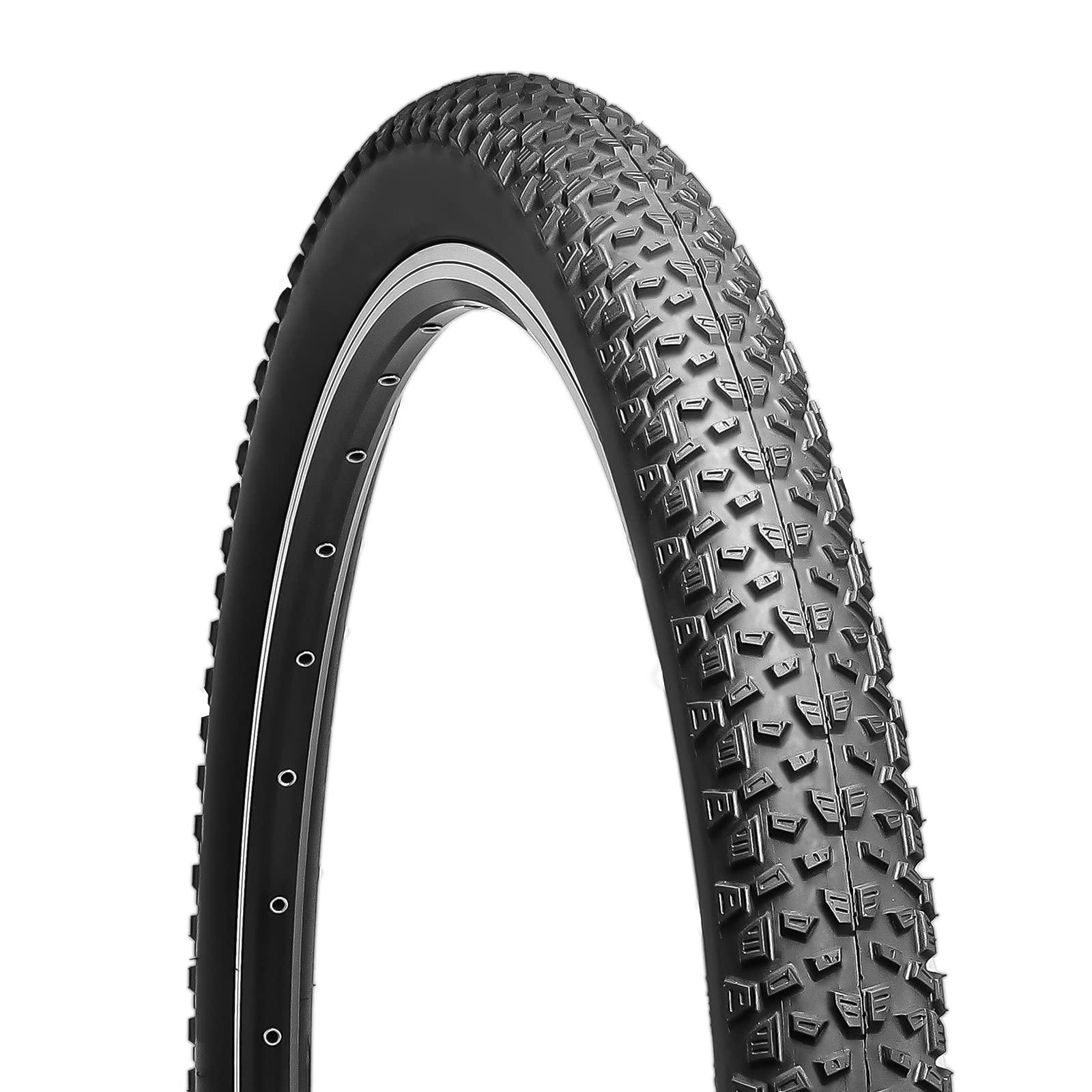 Hycline Hycline Bike Tire,27.5x2.125-Inch Folding Replacement Tire for MTB Mountain Bicycle-Black