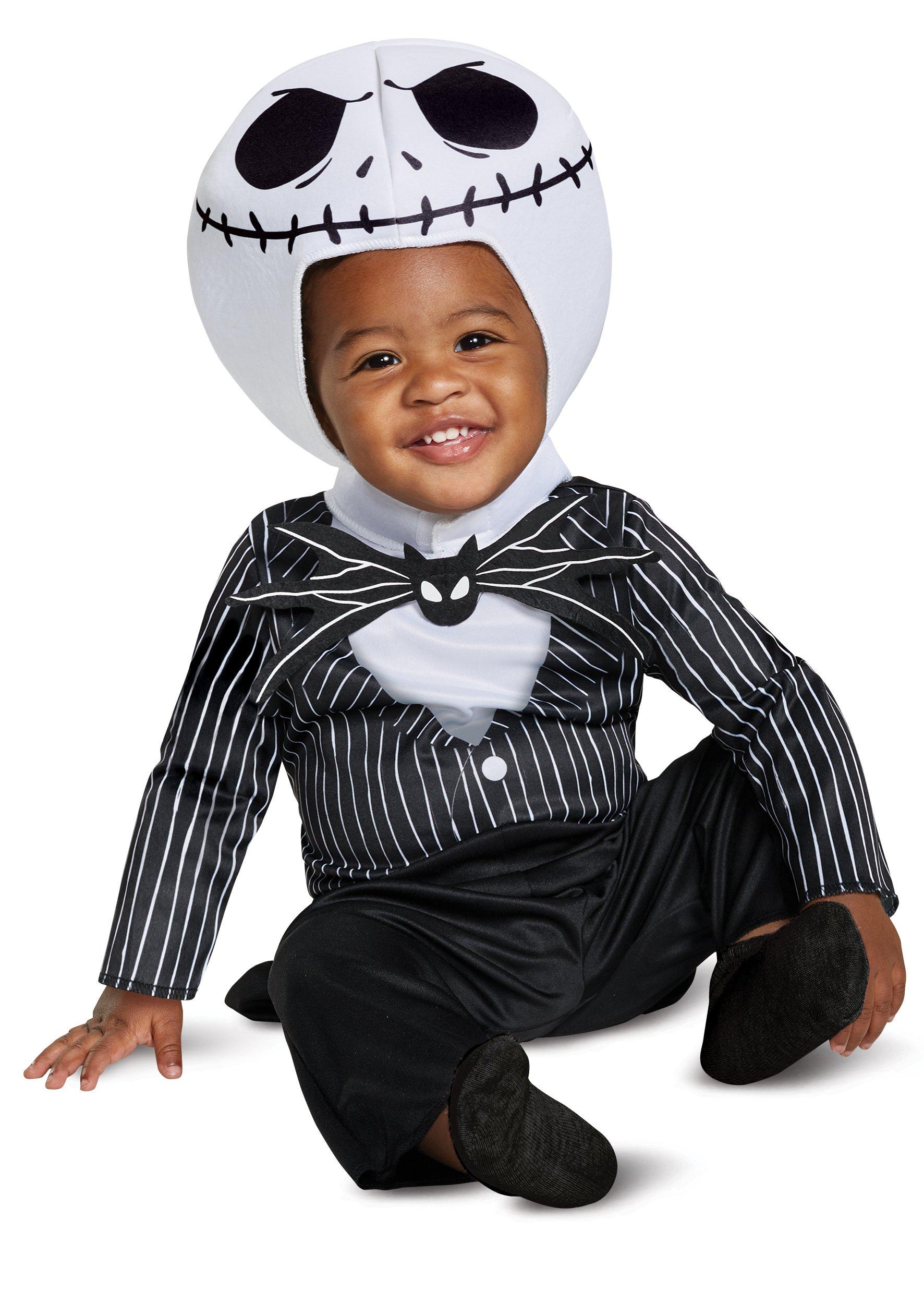 Disguise Disguise Disney Jack Skellington Nightmare Before Christmas Toddler Boys' Costume Black, Size/(2T)