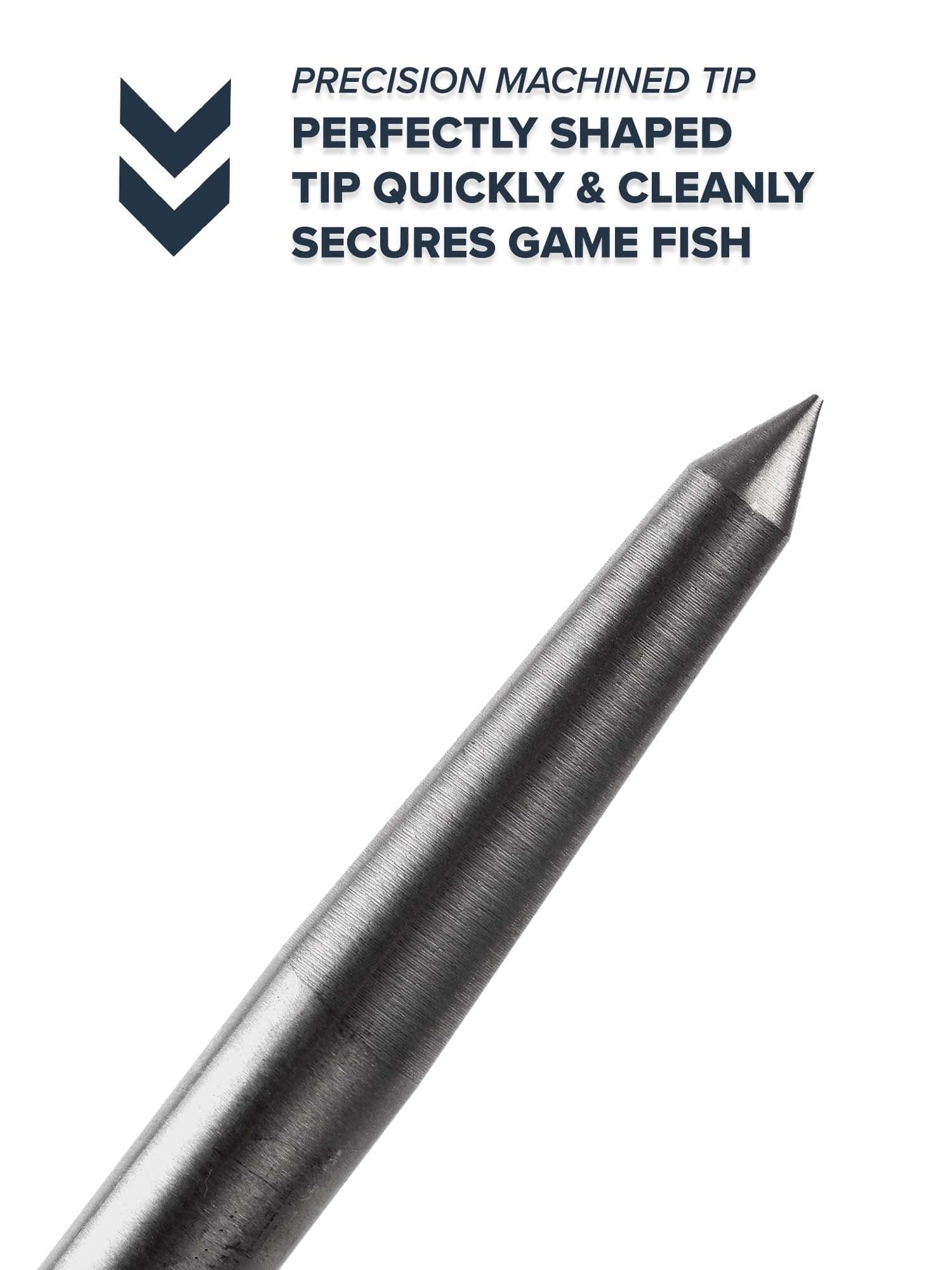 Rogue Endeavor Rogue Endeavor Spearfishing Stringer- Coated Stainless Steel 33\" Cable, Heavy Duty 2\" Stainless Carabiner, 7.5\" Inch Sharpened Rod + Carrying Bag (Orange)