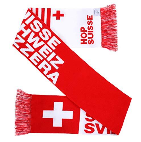 Euroscarves Euroscarves National Soccer High-Definition HD Knit Scarf (Switzerland)
