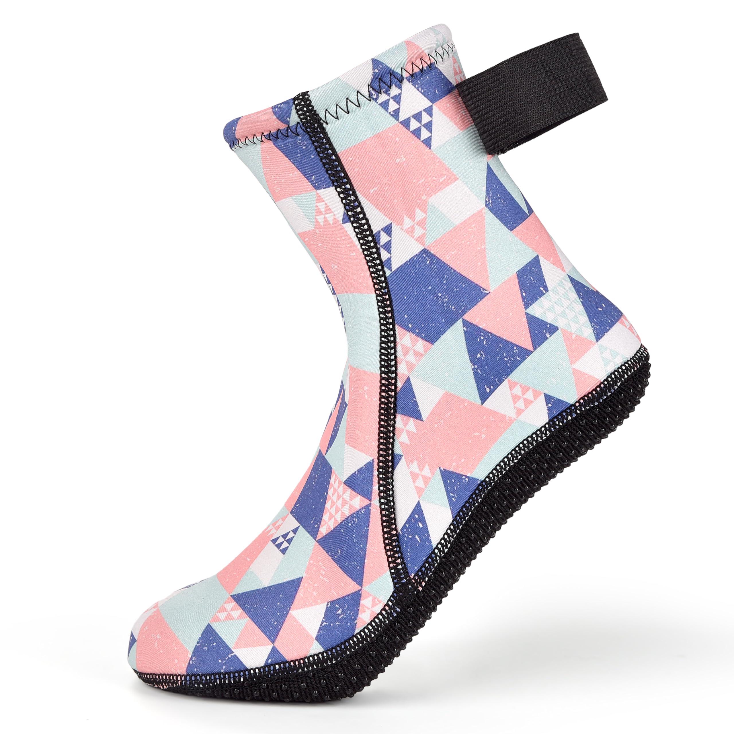 Intbost Intbost Kids Neoprene Socks 3mm Wetsuit Socks for Girls Keep Warm Anti Slip Water Toddlers Sand Beach Scuba Diving Snorkeling Swimming Children Youth