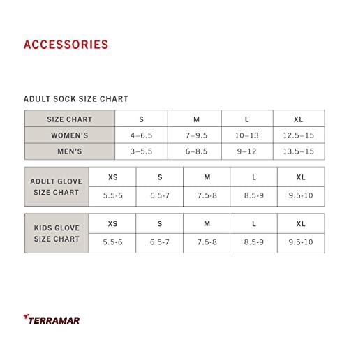 Terramar Terramar Thermasilk Mid Calf Lightweight Liner Sock, Black, Small