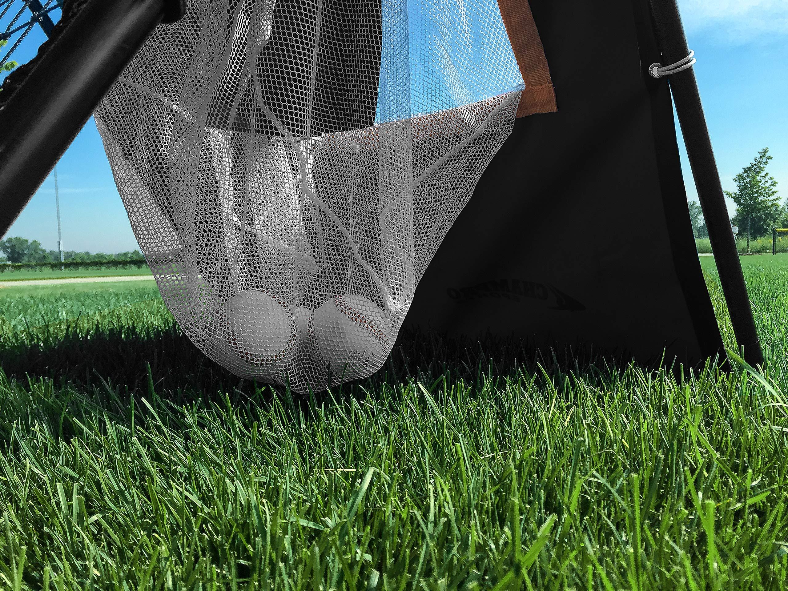 CHAMPRO Champro Baseball and Softball Combined Virtual Catcher/Rebound Screen (52” x 36”)