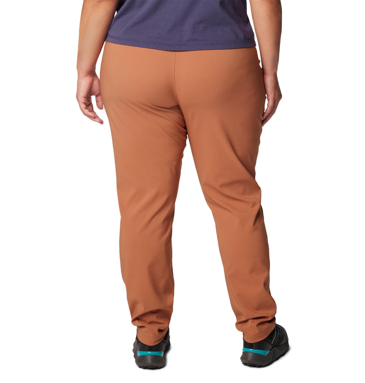 Columbia Columbia Women's Anytime Slim Pull-On Pant II, Camel Brown, X-Small