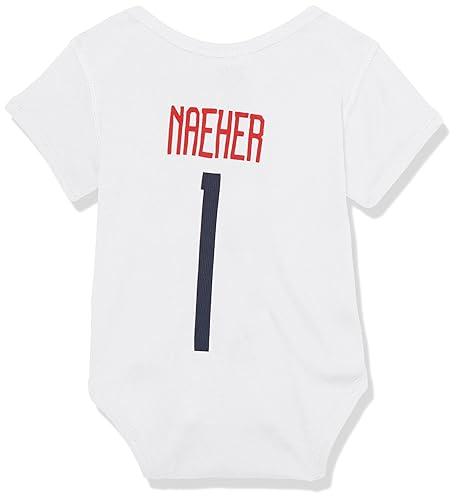 Outerstuff USA National Team Name & Number Onsie, White, 0-3 Months, Smith Sophia