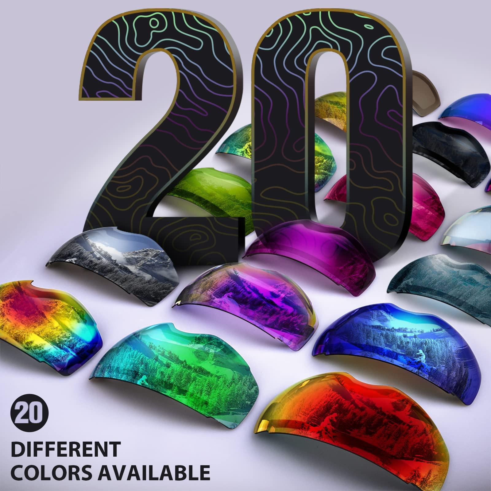 OutdoorMaster OutdoorMaster Ski Goggles PRO - Frameless, Interchangeable Lens 100% UV400 Protection Snow Goggles for Men & Women (VLT 10% Grey Lens Free Protective Case)