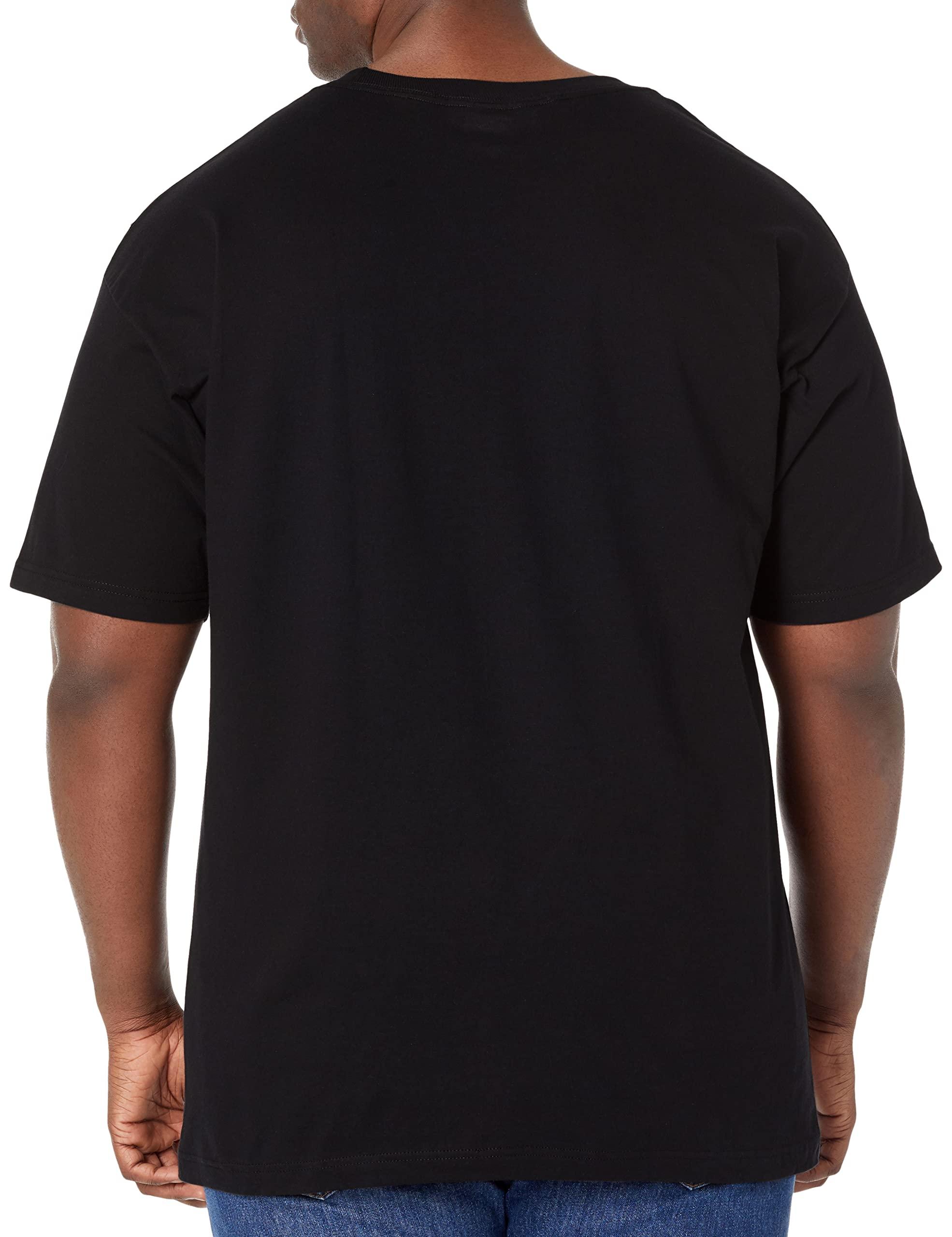 Marvel Marvel Big & Tall Classic Og Avegngers Men's Tops Short Sleeve Tee Shirt, Black, 5X-Large