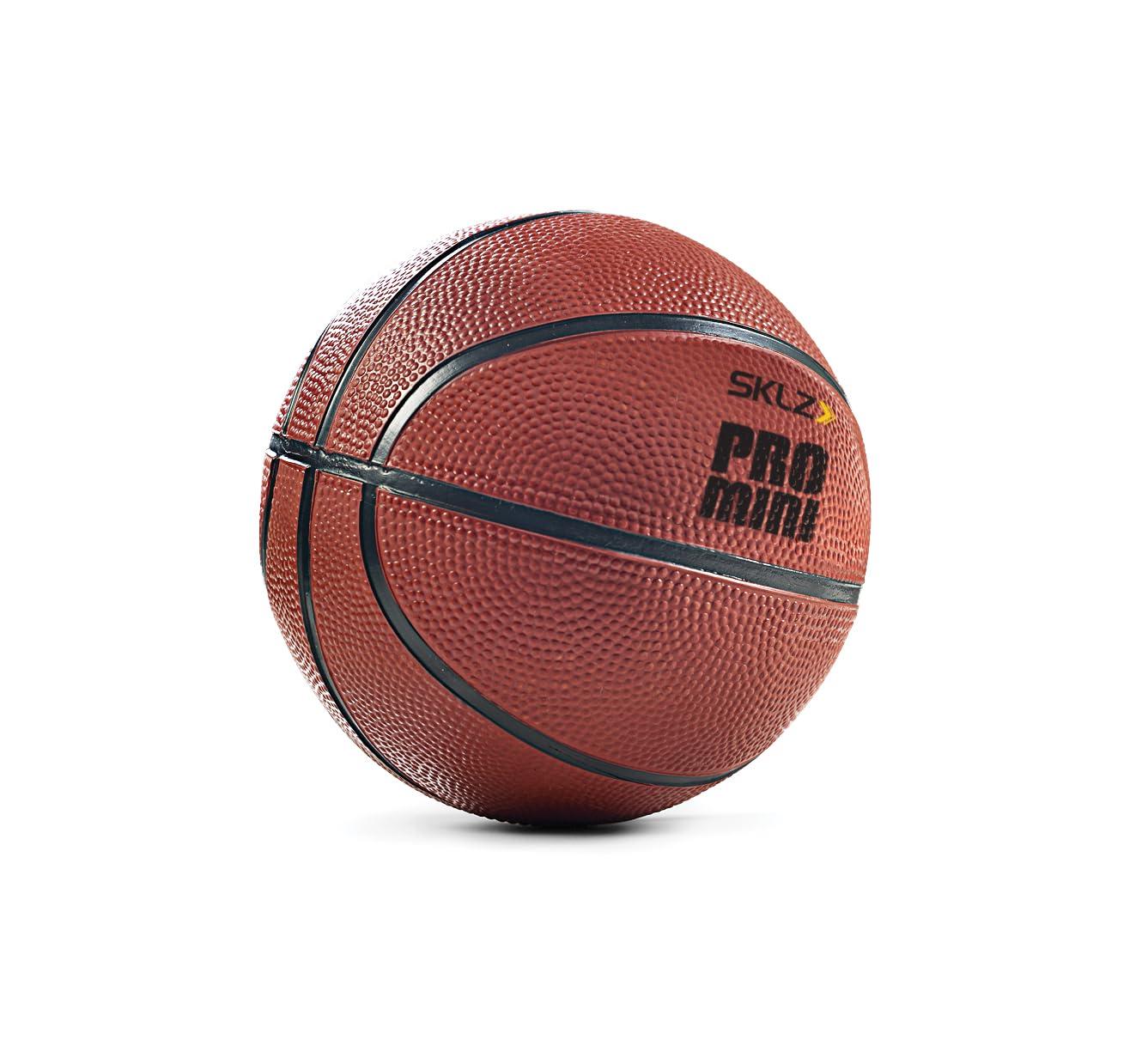 SKLZ SKLZ Pro Mini Hoop 5-Inch Rubber Basketball, Orange
