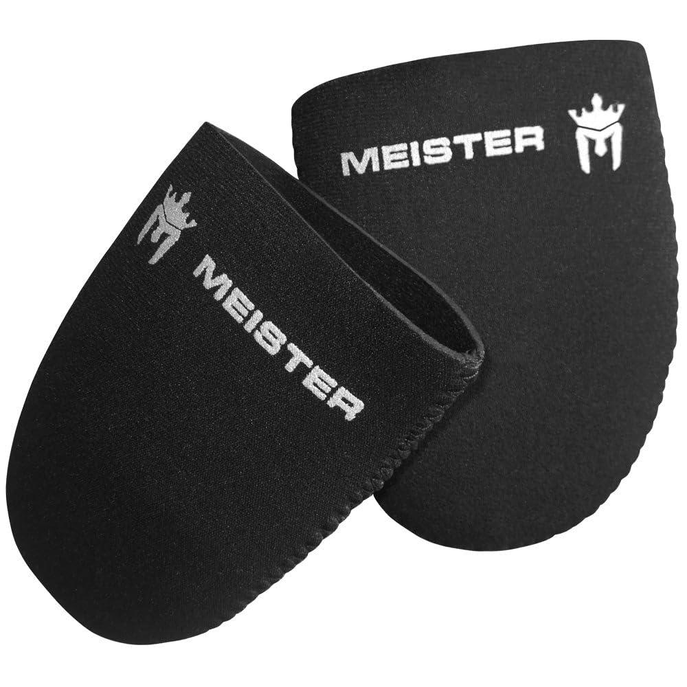 Meister Meister 2.5mm Thermal Neoprene Toe Warmer Booties for Cycling, Running, Hiking & Ice Baths (Pair) - Black