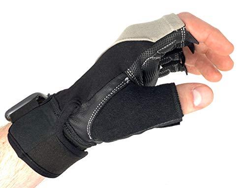 PowerHouse Fitness PowerHouse Fitness Apple Watch Gym Gloves (Grey 38-40mm)